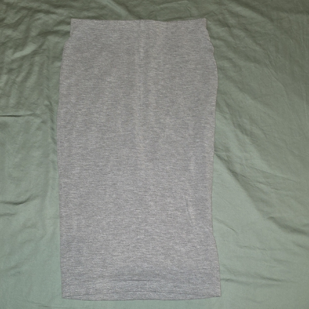 Forever 21 Heather Gray Pencil Skirt
